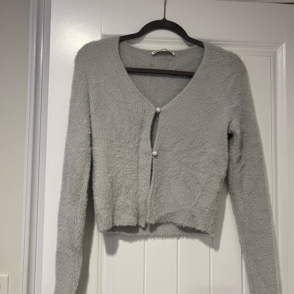 Abercrombie Ribbed Short Cardigan - Picture 3 of 5
